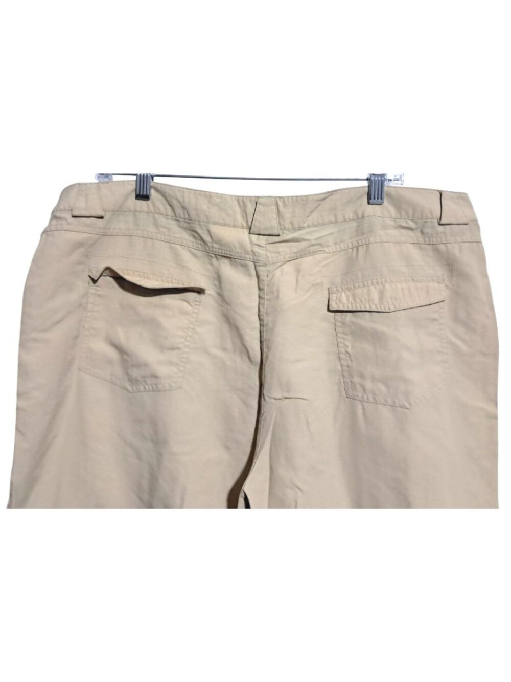 Alpine Design Nylon Cargo Shorts Womens Size 14 Tan Casual Lightweight Outdoor H - Picture 7 of 7